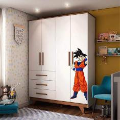 Imagem de Adesivo Para Guarda Roupa Goku Mod01