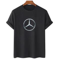 Imagem de Camiseta feminina algodao Logo Marca Mercedes Benz Carro