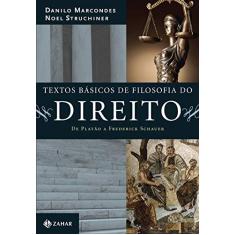 Imagem de Textos Básicos de Filosofia do Direito - Capa Comum - 9788537814628
