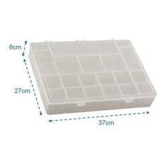 Imagem de Box Organizador Gg C/ Tampa - 37x27x6cm 163 Paramount