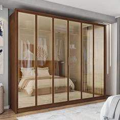 Imagem de Guarda Roupa Casal 6 Portas 4 Gavetas Suburban