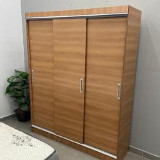 Imagem de Guarda Roupa Casal Lisboa 3 Portas De Correr Evidência - Evidencia Mov