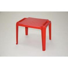 Imagem de Mesa Plastica Monobloco Infantil Donachica Vermelha - Tramontina