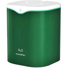 Imagem de UMIDIFICADOR H2o VERDE ESCURO capacidade 2 Litros Com 2 Saídas Vapor f