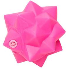 Imagem de Brinquedo bola cravo vinil - Cor Rosa - Cães