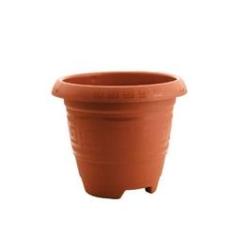 Imagem de Vaso Redondo 1,7 Litros Plastico Terra Cota