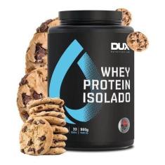 Imagem de Whey Protein Isolado Sabor Cookies Em Pote De 900G Dux Nutrition - For