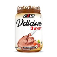 Imagem de Delicious 3Whey (900G) - Sabor Creme De Avelã - Ftw Sports Nutrition