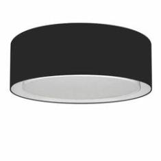 Imagem de Plafon Duplo Cilíndrico Md-3038 80x30cm Preto Bivolt