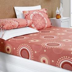 Imagem de Jogo De Cama Floreal Casal Padrão 3 Peça Micropercal 200 Fio - Bia Enx