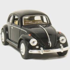 Imagem de Miniatura Coleção Fusca Preto 1967 Clássico Escala 1/32. - Toys