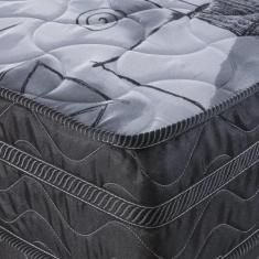Imagem de Cama com Box Solteiro Imperial Black 0,88x1,88x0,53cm Molas Montreal