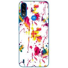 Imagem de Capa Adesivo Skin205 Verso Para Motorola Moto E7i Power - Kawaskin
