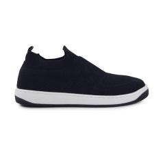 Imagem de Tênis Feminino Giulia Domna Slip On Knit Preto - 0107-Feminino