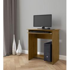 Imagem de Escrivaninha Pratica Para Computador Cor Malbec - Comprar Moveis Em Casa