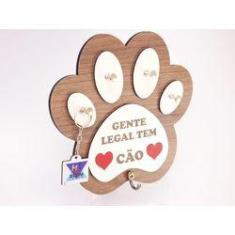 Imagem de Porta Chave E Coleira Gente Legal Tem Cão