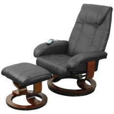Imagem de Poltrona de Massagem e Aquecimento Reclinável Elétrica Louisiana Bivolt - TPMRCPD