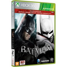 Imagem de Jogo Combo Batman Arkham Asylum & City Xbox 360 Warner Bros