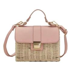 Imagem de Bolsa Quadrada Praia Feminina Espaçosa Festa Casamento Festa - Alwy, B