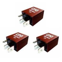 Imagem de Kit 3 Unidades - Míni Relé Auxiliar - 12V - 30A - DNI 0123 - 
