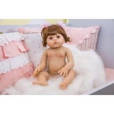 Boneca Bebe Reborn Silicone Girafinha Menina 48cm Realista - Cegonha Reborn  Dolls - Boneca Reborn - Magazine Luiza