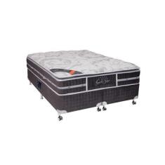 Imagem de Cama Castor Queen Super Luxo Latex Slx One Face 158X198x57 + Box Casto