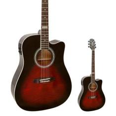 Imagem de Violão Eletro-Acústico Giannini Gnf-1D Red Burst Com Cutaway