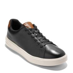 Imagem de Cole Haan Tênis feminino Grand+ Court, Preto/Marfim, 41
