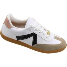 Imagem de Tênis Casual Vizzano Victory Recorte Camurça Feminino