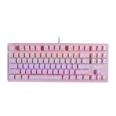 Imagem de Teclado Mecânico Oex Game Wolf Pink Tc-605