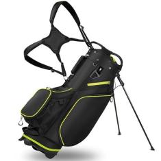 Imagem de Bolsa masculina com divisória de 14 vias, bolsa de golfe masculina, leve, portátil de 2,7 kg, com capa contra poeira, alça