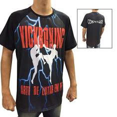 Imagem de Camisa Camiseta Kickboxing - A Arte de Lutar em Pé - Duelo Fight