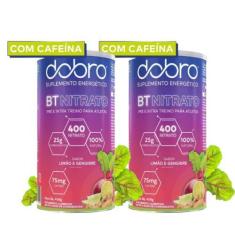 Imagem de 2X Bt Nitrato Dobro Com Cafeína Limão E Gengibre 450G