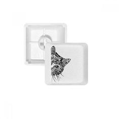 Imagem de Kit de atualização para jogos com teclado mecânico PBT cabeça de gato 