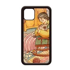 Imagem de Capa Miaoji Pintura Aquarela Gato Lã Vovó para iPhone 11 Pro Max para Apple Mobile Case Shell