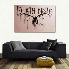 Imagem de Quadro decorativo Death Note com Tela em Tecido
