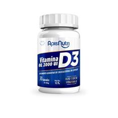 Imagem de Apisnutri Suplemento de Vitamina D3, Oil, 60 Capsulas