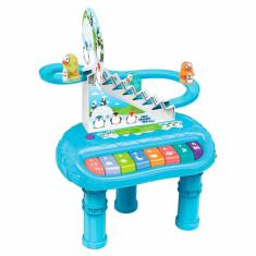 Imagem de Piano Infantil 2 Em 1 Pinguim Feliz Dm Toys