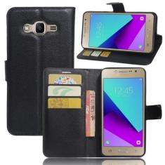 Imagem de Capa Capinha Carteira Samsung Galaxy J2 Prime Case Flip Preto - LXL