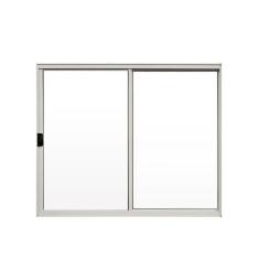 Imagem de Janela 2 Folhas De Correr S/ Grade 1.00 X 1.00 Alumínio Branco Linha Modular - Hale