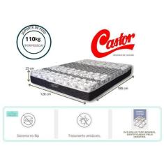 Imagem de Colchão Castor Class Casal Padrão Viúva 128X188x25 - Tecido Poliéster
