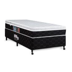 Imagem de Cama Box + Colchão Castor Solteiro Mont blanc One Face D33 96x203x52cm