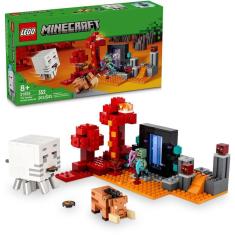 Imagem de Lego Minecraft Emboscada no Portal do Nether 21255 352pcs
