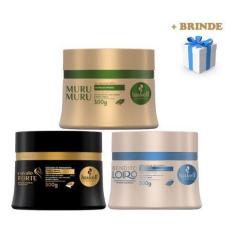 Imagem de Cronograma Capilar Haskell 3 Máscaras Cav Bend Muru 250G P