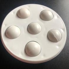 Imagem de Massageador corporal massagem profunda c/6 bola 360 graus,cuidados c/c