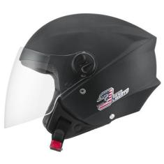 Imagem de Capacete Moto Aberto Custom New Liberty 3 Elite Coquinho Fosco Feminin