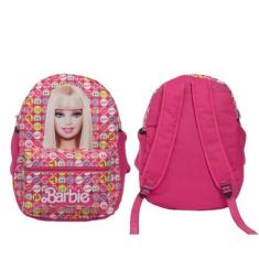 Imagem de Bolsa Escolar Feminina Barbie Costas Resistente Cor Rosa - TOYS 2U