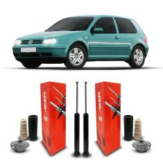 Imagem de 2 Amortecedores Kit Batente Traseiro Vw Golf 2006