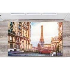 Imagem de Tapete Capacho Decorativo, Coleção Mapas E Viagens, Paris