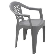 Imagem de Cadeira Plástica Poltrona Com Braço Iguape  Tramontina